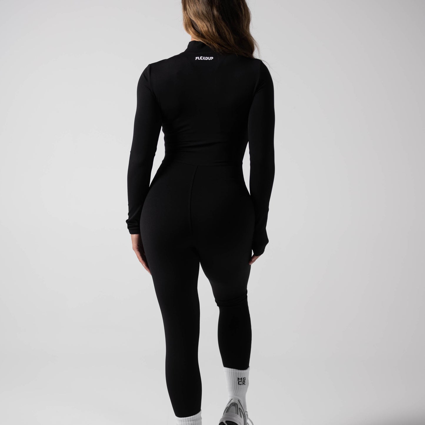 Long Sleeve Jumpsuit - Black