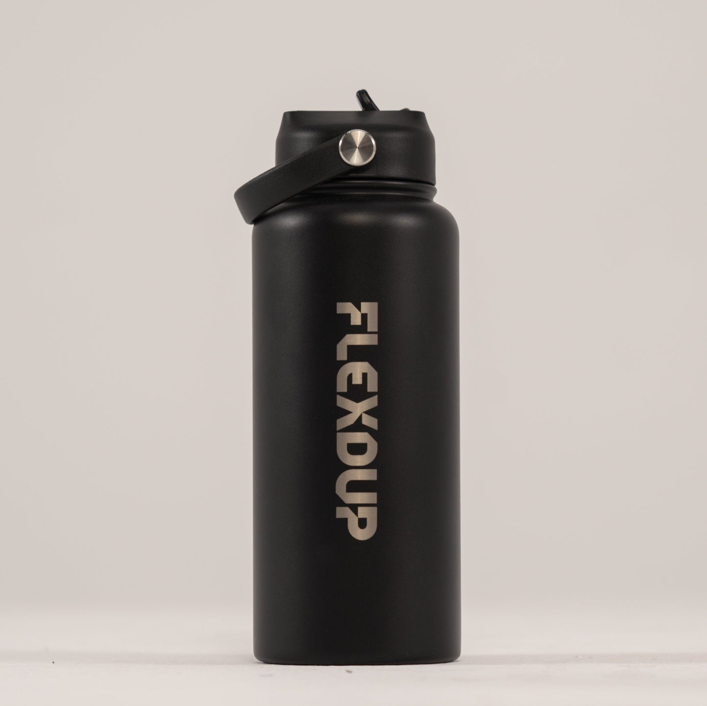 1L Stainless Steel Bottle - Black