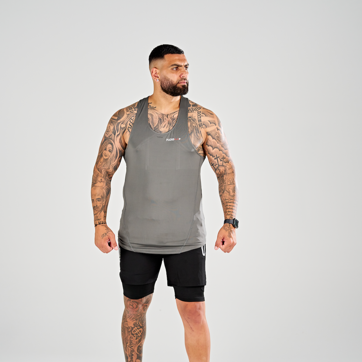 Quick-Dry Performance Stringer - Grey